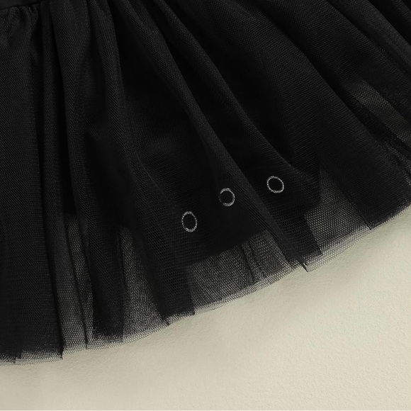 Baby Infant Wednesday Addams Costume - Picture 5 of 7